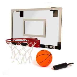 My Hood Minibasket basketsæt med kurv, bold og pumpe 45 x 30 cm