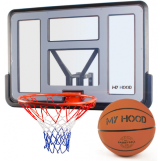 My Hood PRO Basketkurv på plade med bold