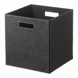 Opbevarings kasse - grå filt