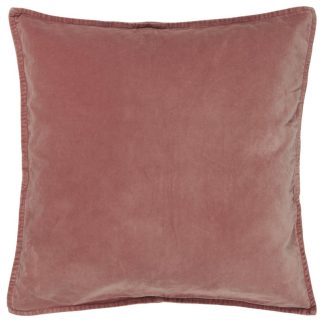 Pudebetræk mørk rosa velour - Ib Laursen 50x50