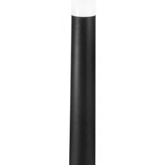 AMELIA Bedlampe i resin og polycarbonat H80 cm 1 x E27 - Sort/Hvid