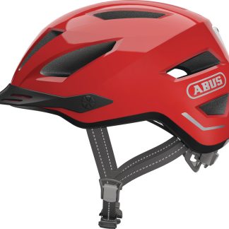Abus Pedelec 2.0 m. LED lys - Rød (elcykel hjelm)