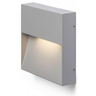Aqila SQ Væglampe i metal 15 x 15 cm 6W LED - Grå