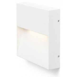Aqila SQ Væglampe i metal 15 x 15 cm 6W LED - Hvid