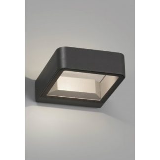 Axel væglampe 1 x COB LED 6W - Mørkegrå