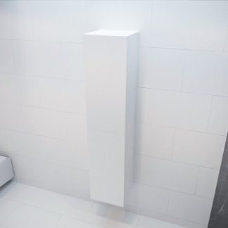 BEAM højskab til badeværelset 160 x 35 cm MDF - Talkum