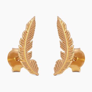 Birla Earring - Gold - ENAMEL - Guld One Size