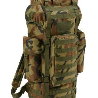Brandit Combat Backpack Molle - 65 Liter (Woodland, One Size)