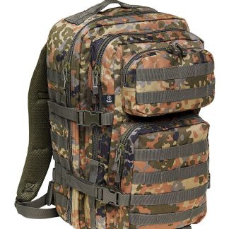 Brandit U.S. Assault Pack, Large (BW Flecktarn Camo, One Size)