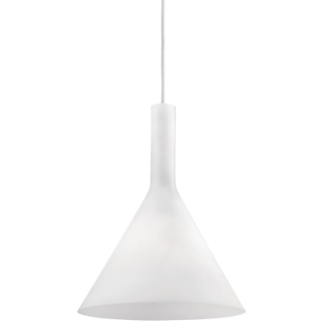 COCKTAIL Loftlampe i glas Ø20 cm 1 x E14 - Hvid
