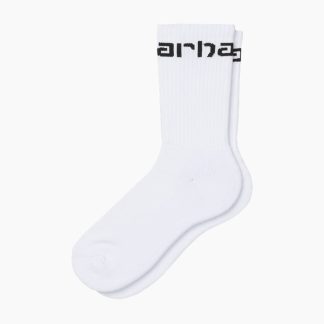 Carhartt WIP Socks - White/Black - Hvid One Size