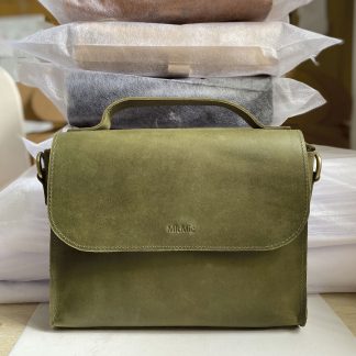 Crossover taske og rygsæk, Boro bag i oliven