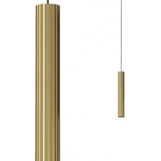 DELPHI Loftlampe i aluminium Ø7 cm 1 x GU10 - Mat guld