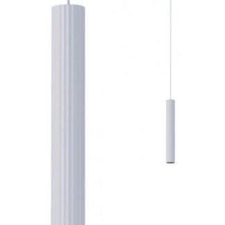DELPHI Loftlampe i aluminium Ø7 cm 1 x GU10 - Mat hvid