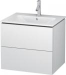 Duravit L-Cube håndvaskeskab 550x620x481mm hvid mat, med 2 skuffer til ME by Starck håndvask 233663