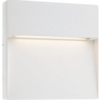 EVEN Væglampe i aluminium B21,5 cm 1 x 9W SMD LED - Mat hvid