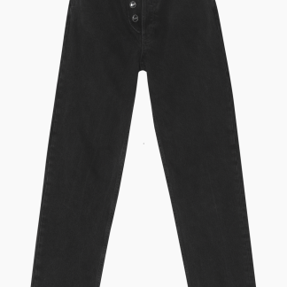 Figni Jeans - Washed Black/Black - GANNI - Sort 25/32