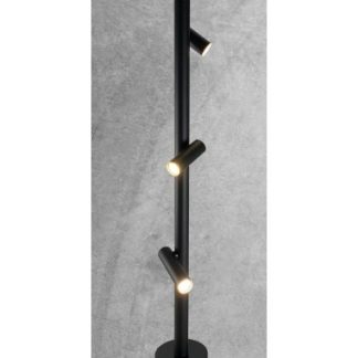Gosen Bedlampe i stål og plexiglas H100 cm 3 x GU10 - Antracit