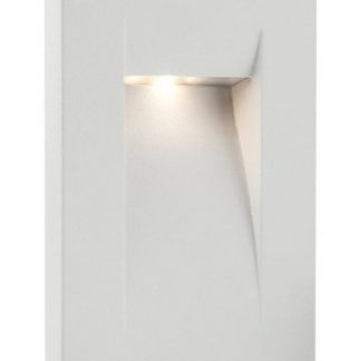 INNER Væglampe til indbygning B7,5 cm 1 x 3W CREE LED - Mat hvid