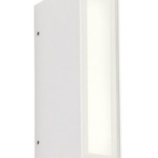 IVAR Up-Down Væglampe i aluminium og glas H16,5 cm 1 x 8W SMD LED - Mat hvid