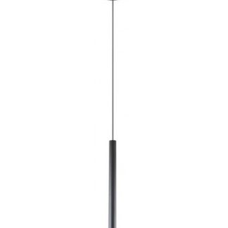 KANJI Loftlampe i aluminium Ø2,5 cm 1 x 7W SMD LED - Mat sort