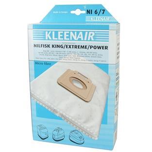 Kleenair NI6/7 Nilfisk king/extreme/power/select støvsugerposer