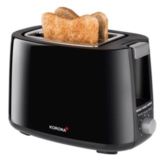 Korona 21130 Breakfast Toaster brødrister sort til 2 skiver 750W