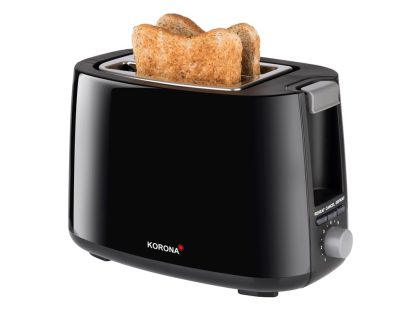 Korona 21130 Breakfast Toaster brødrister sort til 2 skiver 750W