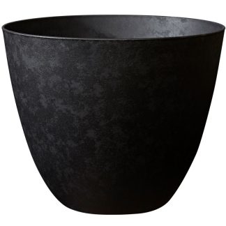 Krukke sort med rund form -Ø40 cm