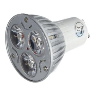 LEDlife TRI3 LED spot - 3W, GU10 - Dæmpbar : Ikke dæmpbar, Kulør : Kold, Spænding : 230V