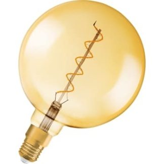 Ledvance Vintage 1906 LED Stor Globe Spiral 5W 820 330 lm, E27 guld, dæmp