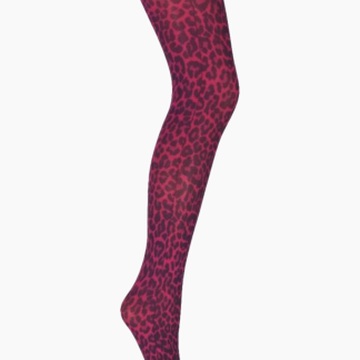 Leopard Pantyhose - Cheeries - Sneaky Fox - Leopard One Size