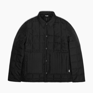 Liner Shirt Jacket W1T1 - Black - Rains - Sort XL