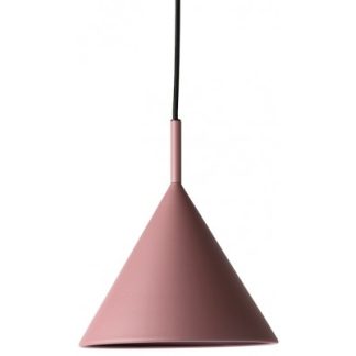 Loftlampe i metal Ø22 cm 1 x E27 - Mat lilla