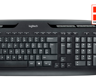 Logitech wireless tastatur+mus MK330