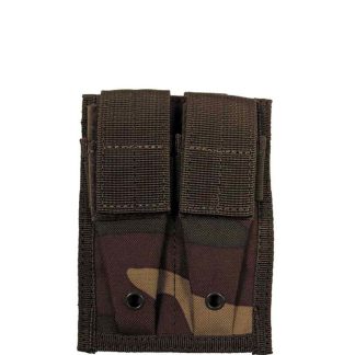 MFH Double Pouch (Woodland, One Size)