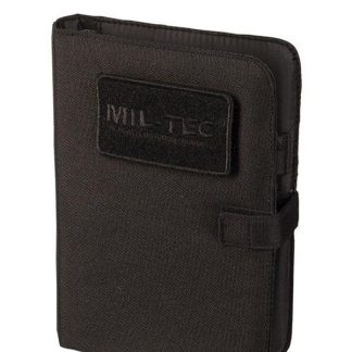 Mil-Tec Notesbog med cover Small (Sort, One Size)
