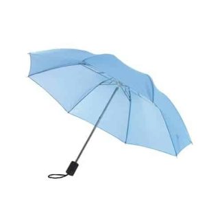 Mini paraply her lyseblå en billig taskeparaply - Prime