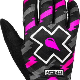 Muc-Off MTB Glove Bolt - Cykelhandske - Sort/Pink