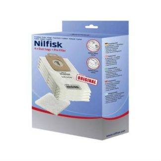 Nilfisk filterposer til Nilfisk Select støvsuger 4 stk i pakke