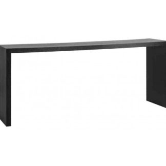 Oakura konsolbord i egetræsfinér B200 cm - Sort