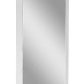 Paris hjørne vægskab med spejl til badeværelse B40 x 20 cm - Hvid højglans