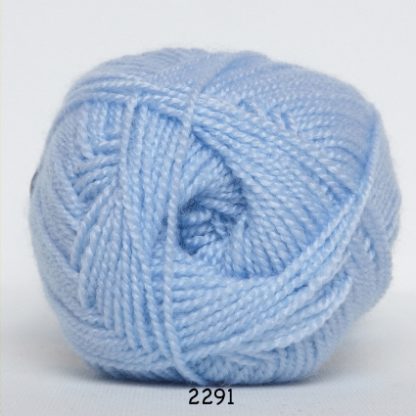 Perle Akryl - Akrylgarn - fv 2291 Baby Lyse Blå