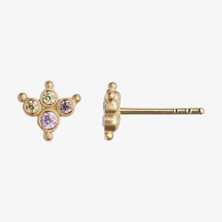 Petit Candy Fleur Earring - Gold - Stine A - Guld One Size