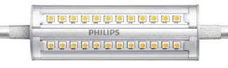 Philips CorePro LED 14W 830, 1600 lumen, R7s, 118 mm, dæmpbar
