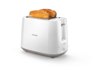 Philips Daily Collection HD2581 Brødrister. 830W. Hvid.