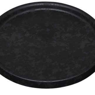 Plast underskål sort-Ø34 cm