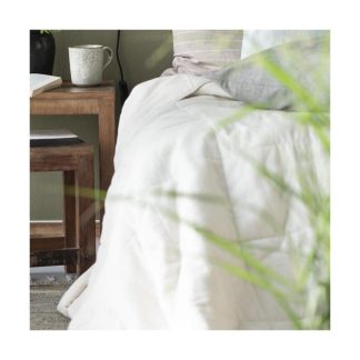 Quilt / sengetæppe cremefarvet - Ib Laursen 240X240