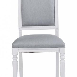 ROWICO Mozart spisebordsstol - hvid/blå grå