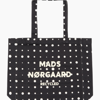 Recycled Boutique Athene Bag Mini Aop - Black - Mads Nørgaard - Sort One Size